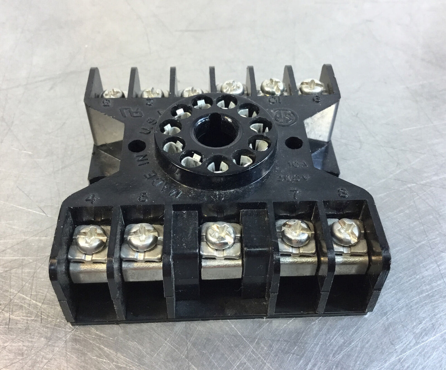ASEA BROWN BOVERI  600434-8S / 6004348S   Industrial 11 Pin Socket.     4C
