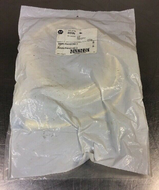 Allen Bradley 889N-R4AEDM-3 /B QD Cordset 3 Meter    5E