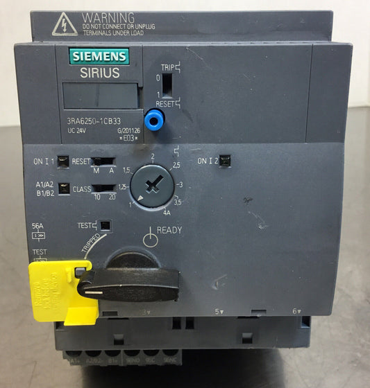 SIEMENS 3RA6250-1CB33 MOTOR CONTROLLER 3Ph    4G