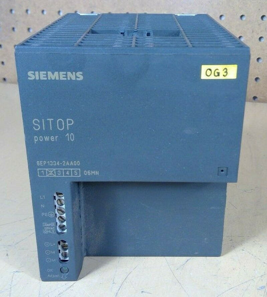 Siemens SITOP Power 10 6EP1 334-2AA00 Power Supply                            4H