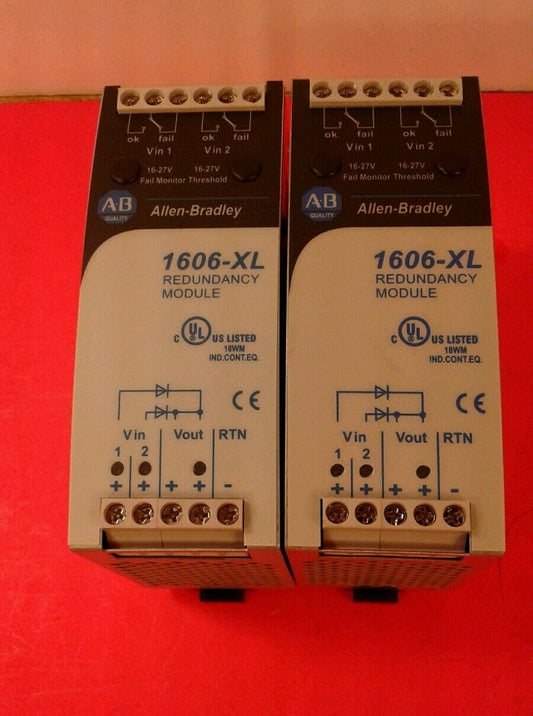 Allen Bradley 1606-XLRED20-30 /A Dual Redundancy Power Supply Module 24V DC  4B