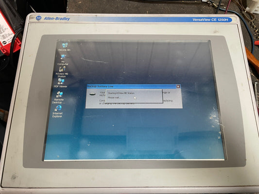 Allen Bradley 6180 Large Display & Keypad Industrial Computer Workstation Panel