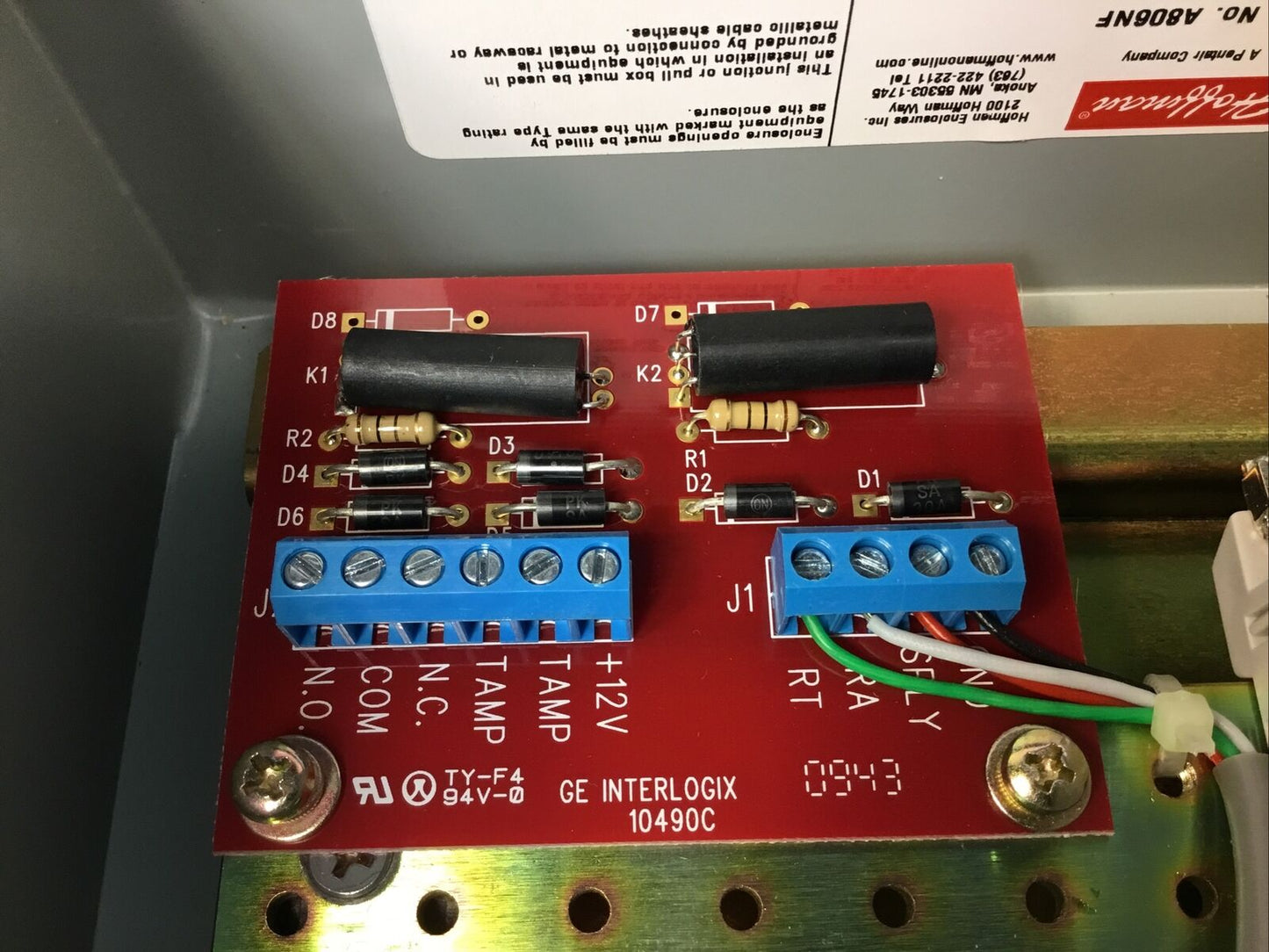 R. STAHL S-9900601660 INTRINSIC SAFETY SYSTEM IN HAMMOND ENCLOSURE MODULE. 5C