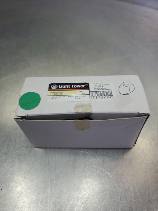 GE LRB15HB LIGHT TOWER, QTY 9, INCANDESCENT LAMP, 15MM CLEAR.               4A-3