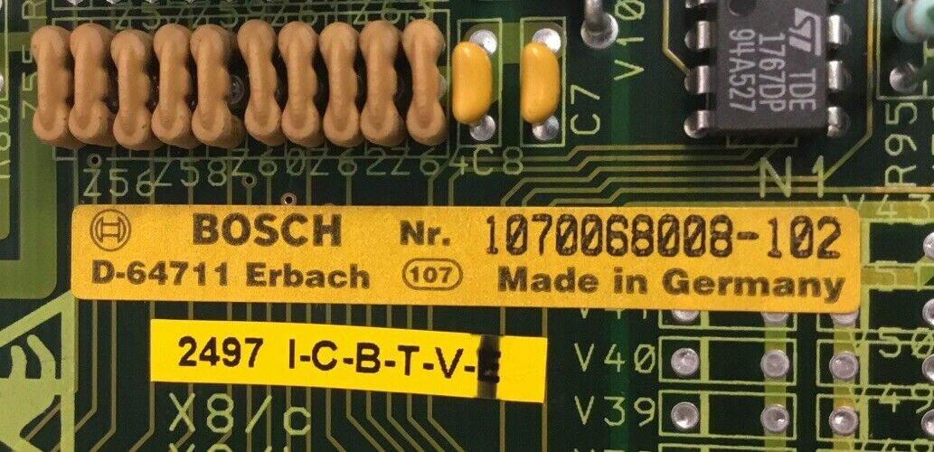 Bosch CNC Servo I 1070068008-102 / 1070063897-110 PLC Module   3B