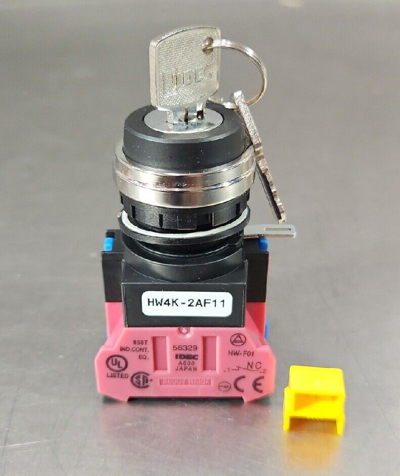 IDEC HW4K-2AF11 Key Switch.                                            Loc 4E-17