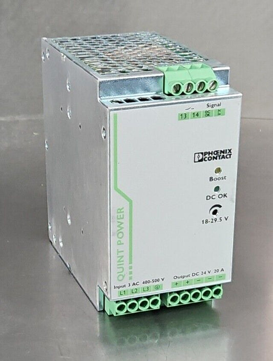 Phoenix Contact QUINT-PS/3AC 24VDC/20. Power Supply.                       4E-23