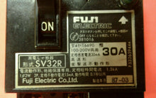 Load image into Gallery viewer, Fuji 30 Amp Auto Breaker, SV32R, 100/200V, 2 Pole,     4A
