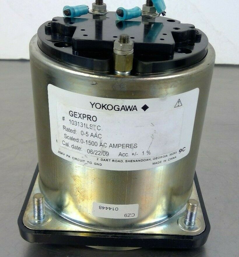 Yogogawa 103131LSTC Ammeter 0-1500 AC Amperes                         5D