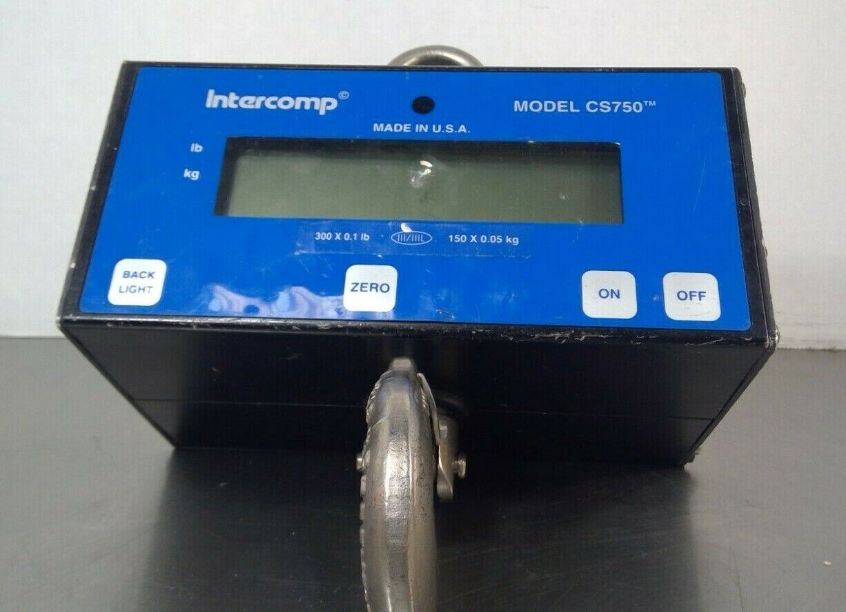 Intercomp Model CS750 Digital Hanging Scale                5C