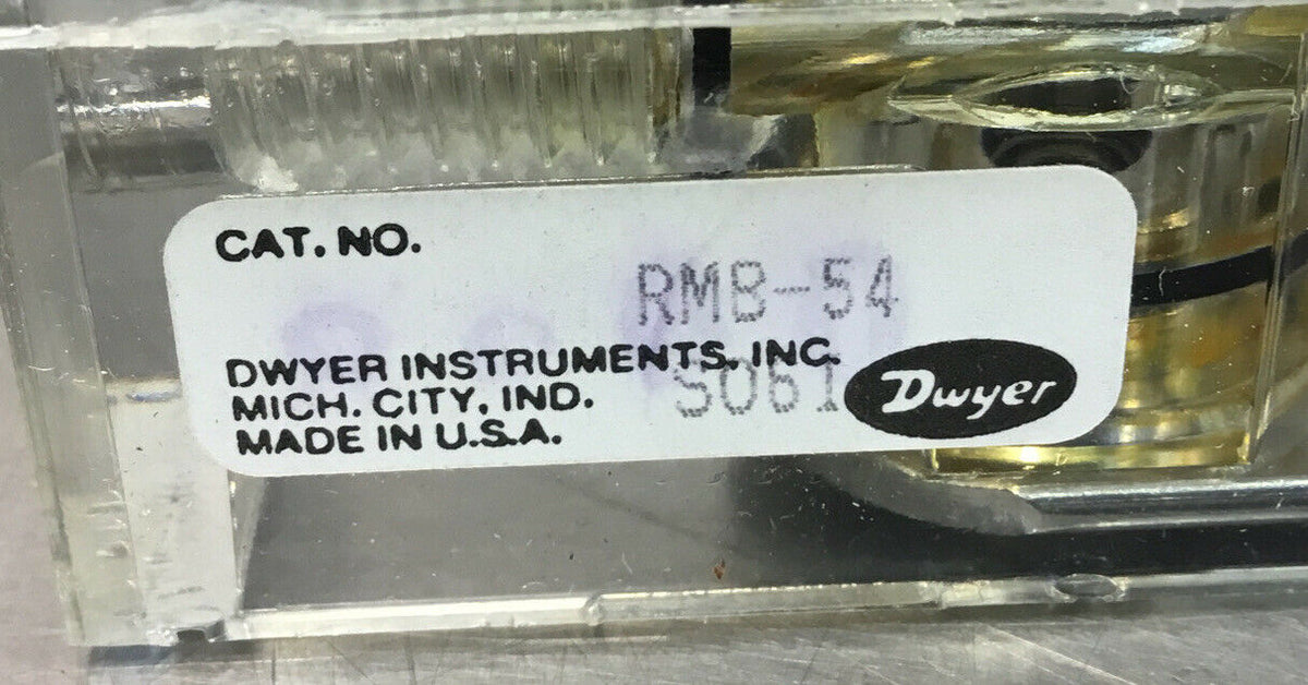 Dwyer RMB-54 Rate-Master Air Flowmeter, 10-200 SCFH    6E