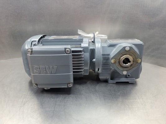 Sew-Eurodrive SA37DRS71M4 .75 HP 300-1800RPM 60HZ GearMotor.               1-E11