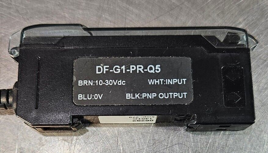 BANNER ENGINEERING DF-G1-PR-Q5 DUAL DISPLAY FIBER AMPLIFIER.            Loc5E-25