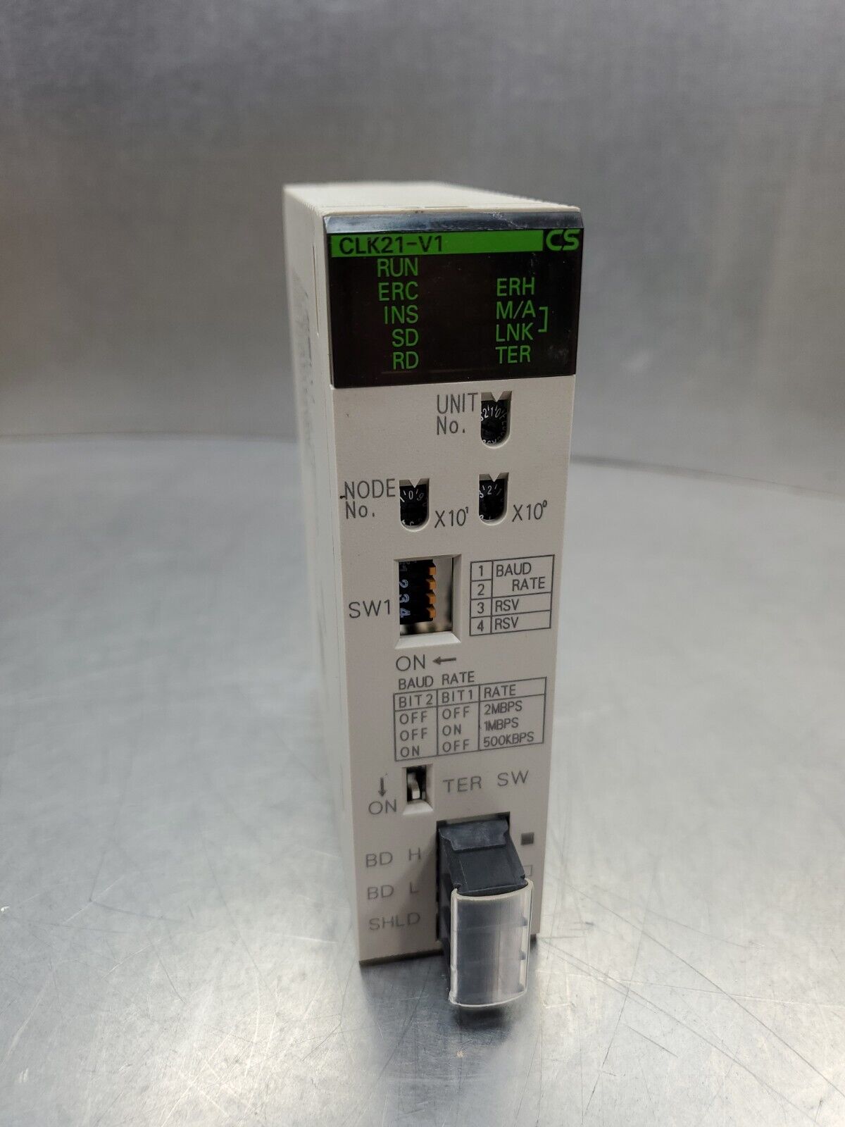 Omron CS1W-CLK21-V1 Controller Link Unit.                                  3C-19