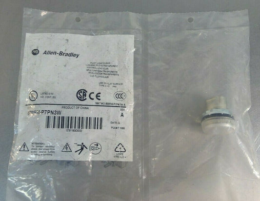 Allen-Bradley 800FM-P7PN3W Series A Pilot Light Clear                         4C