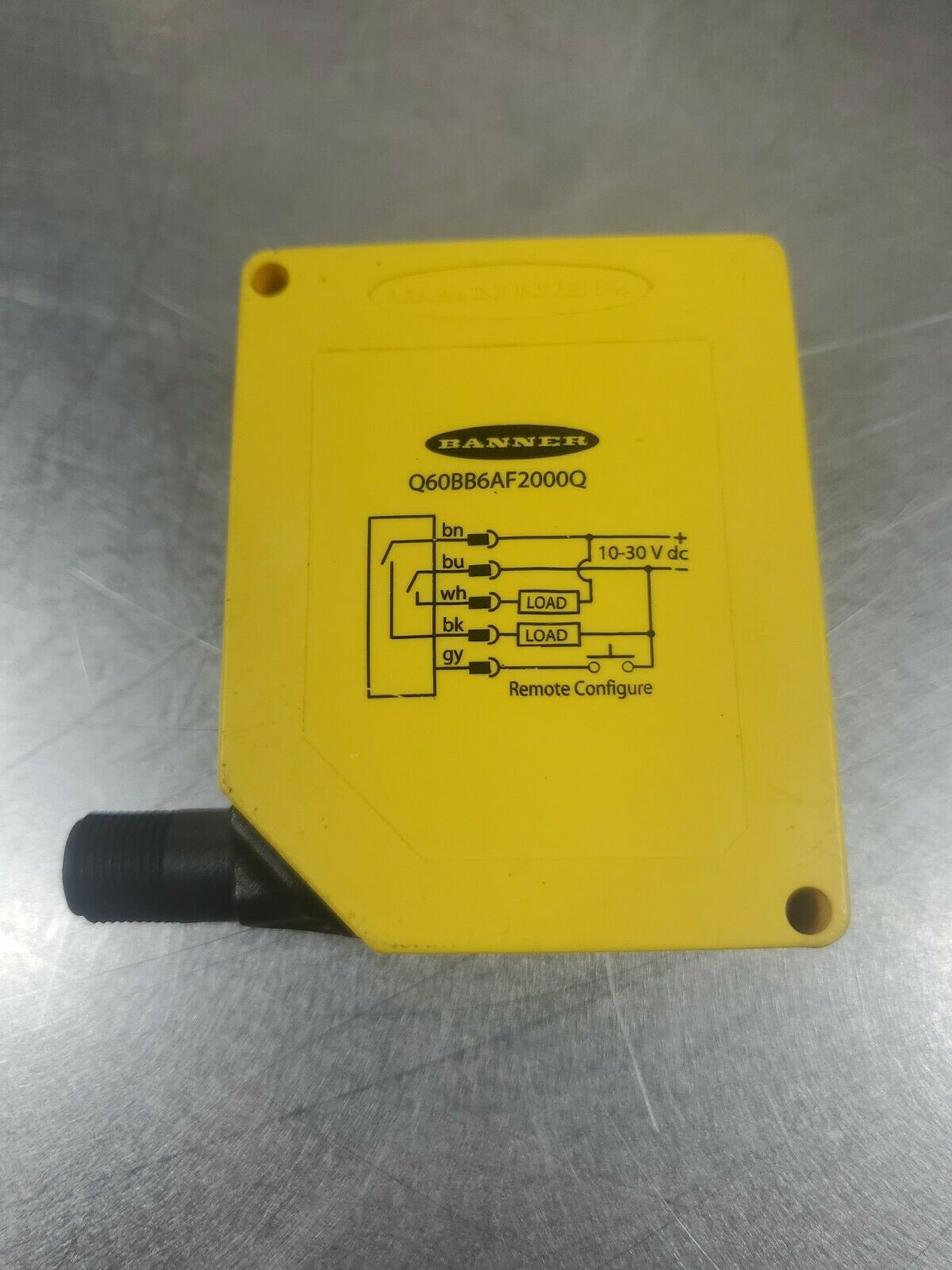 BANNER ENGINEERING Q60BB6AF2000Q Photoelectric Sensor 5D Palmetto