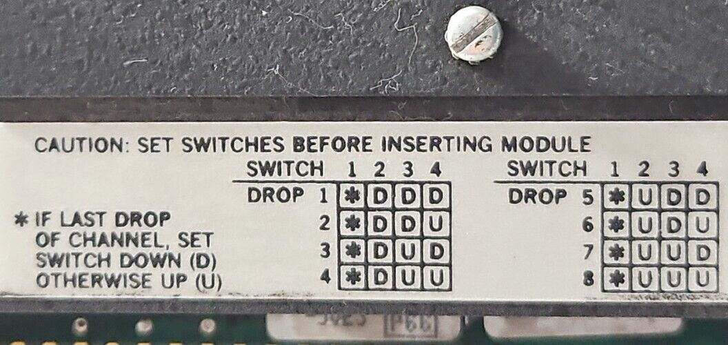 Square D CRM 222 Interface Module 8030 Ser C 30608-503-50.              Loc3A-31