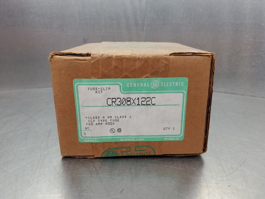 GENERAL ELECTRIC CR308X122C 60Amp/600V Class H/J Fuse-Clip Kit.             4E-2
