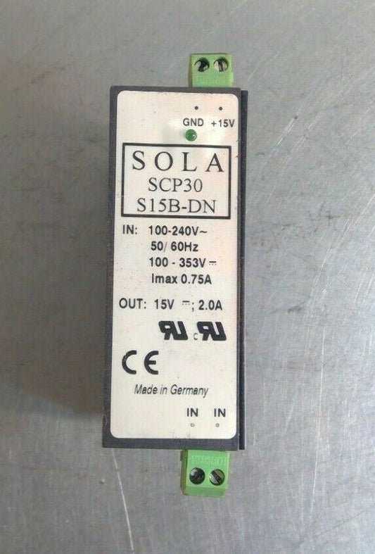 SOLA - SCP30 S15B-DN - Switching Power Supply - SCP30-S15B-DN                 4G