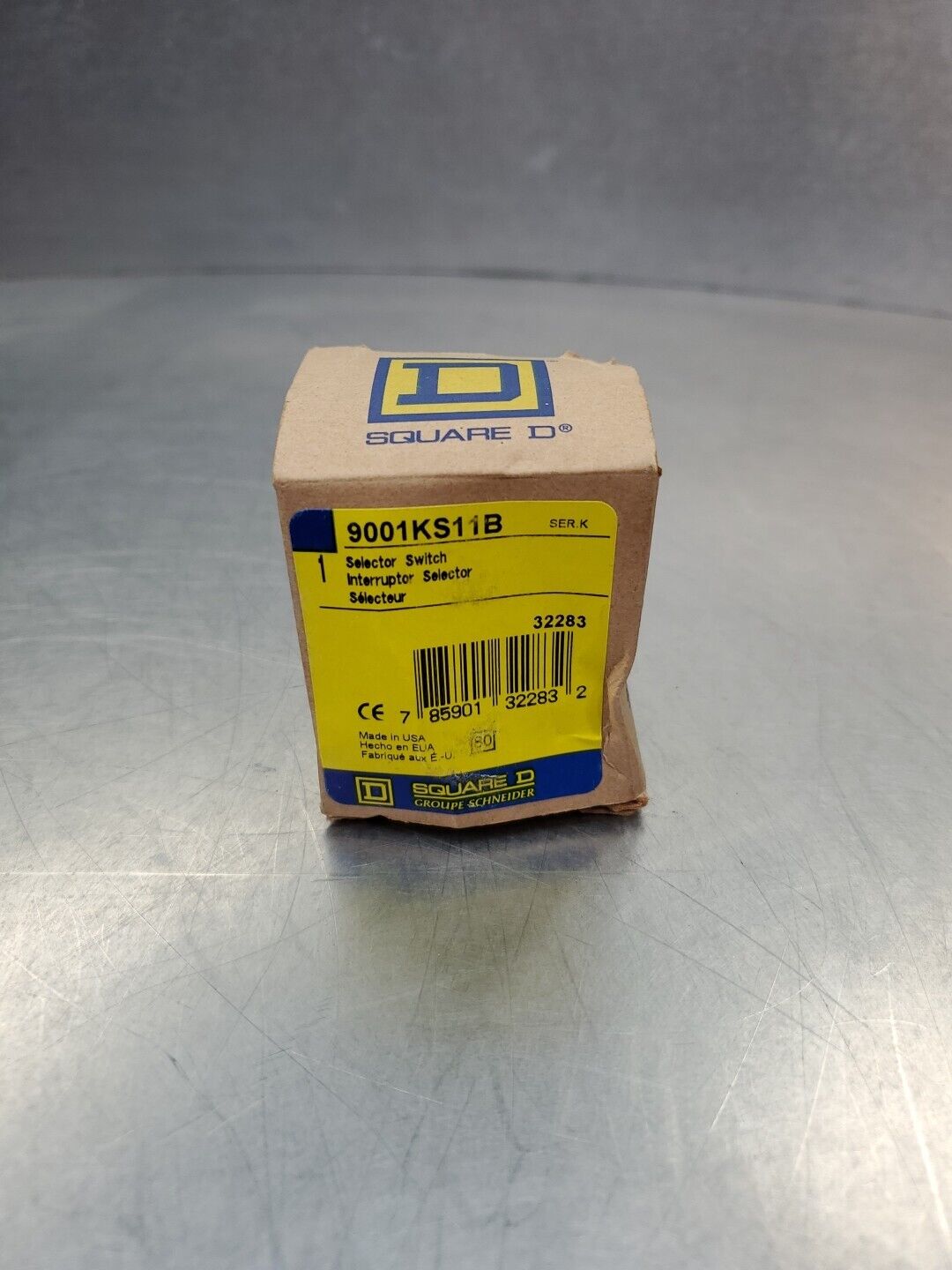 Square D 9001KS11B Ser. K 2-Position Selector Switch.                      4C-23