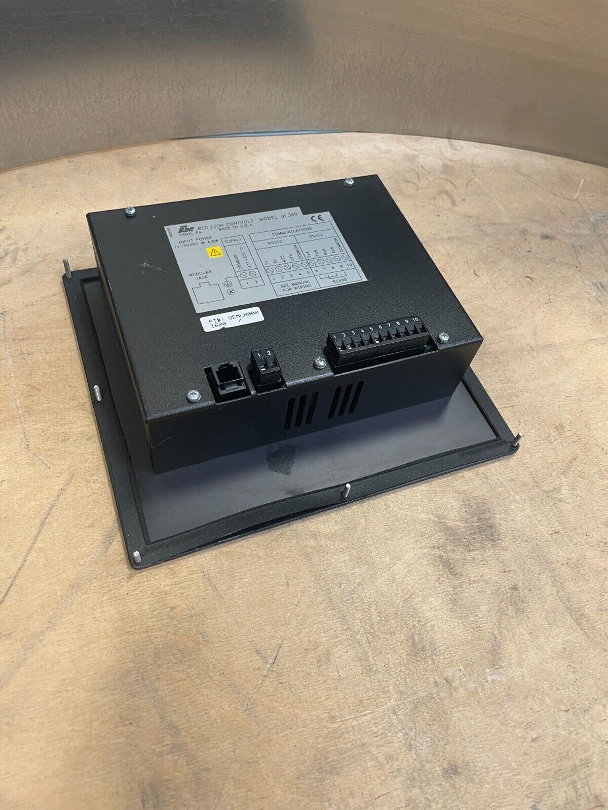 Red Lion Controls GL350 Graco PrecisionMix II Graphical Operator Interface Panel