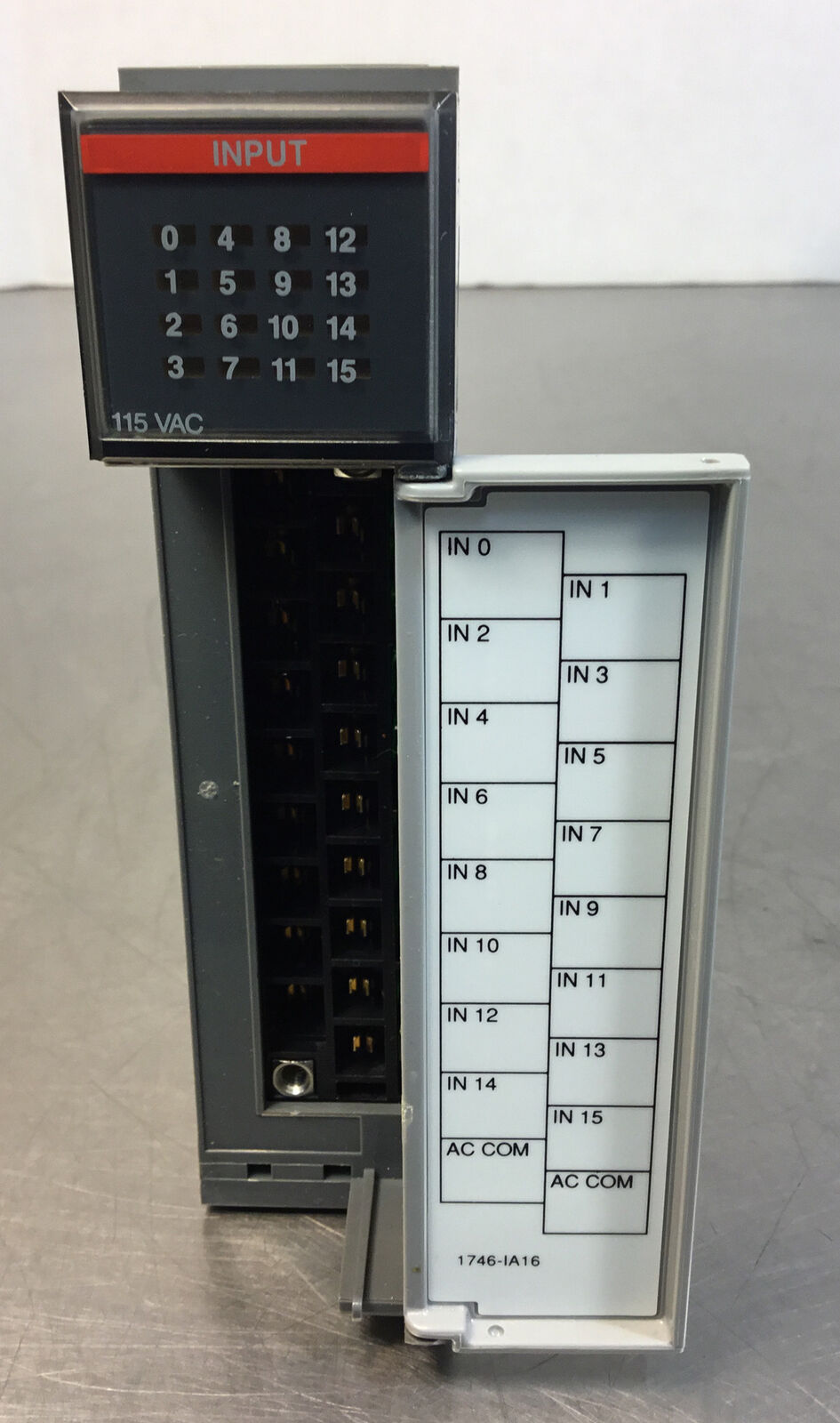 Allen-Bradley SLC 500 1746-IA16 Series C 115 VAC Input Module              3B-14