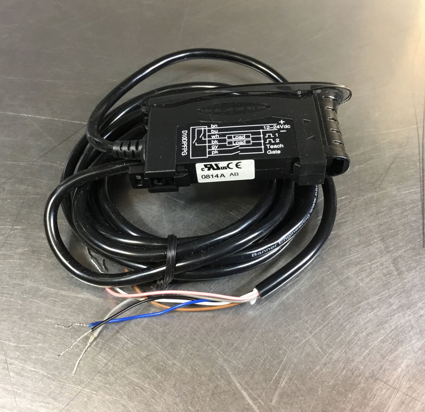 BANNER ENGINEERING  D10DPFPG  /  64564  Dual Discrete Sensor 12-24VDC   3E-29