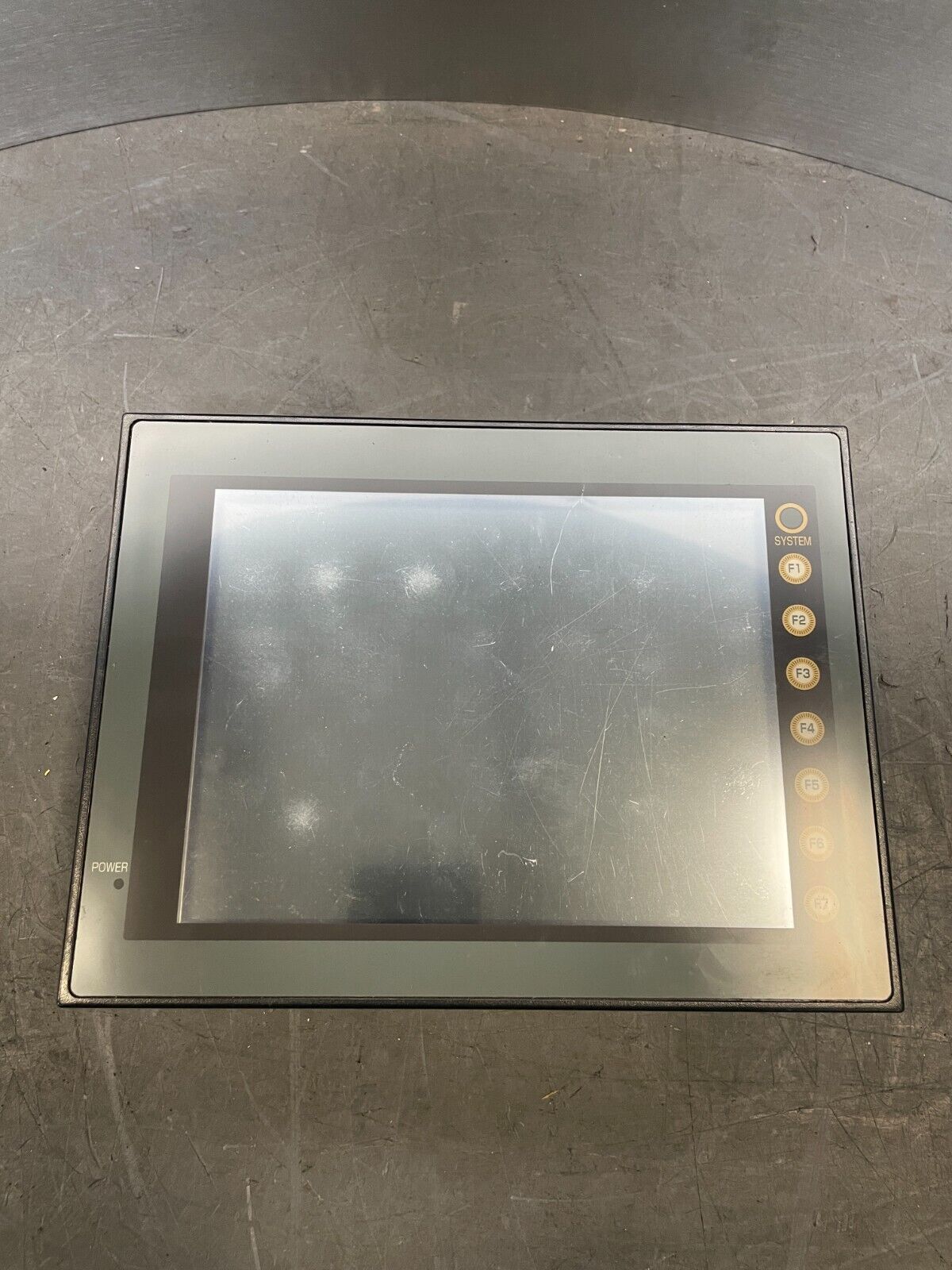 Sharp ZM-362SA Black 24-Volt DC LCD Control Terminal Touch Panel