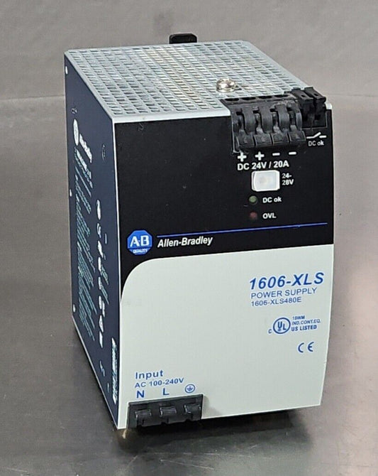 Allen-Bradley 1606-XLS480E SER A. Power Supply                             4E-20