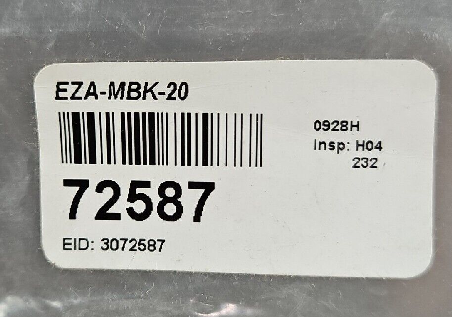 Banner EZAMBK20 EZScreen Mounting Retrofit Bracket (2/Pack) Loc 4E