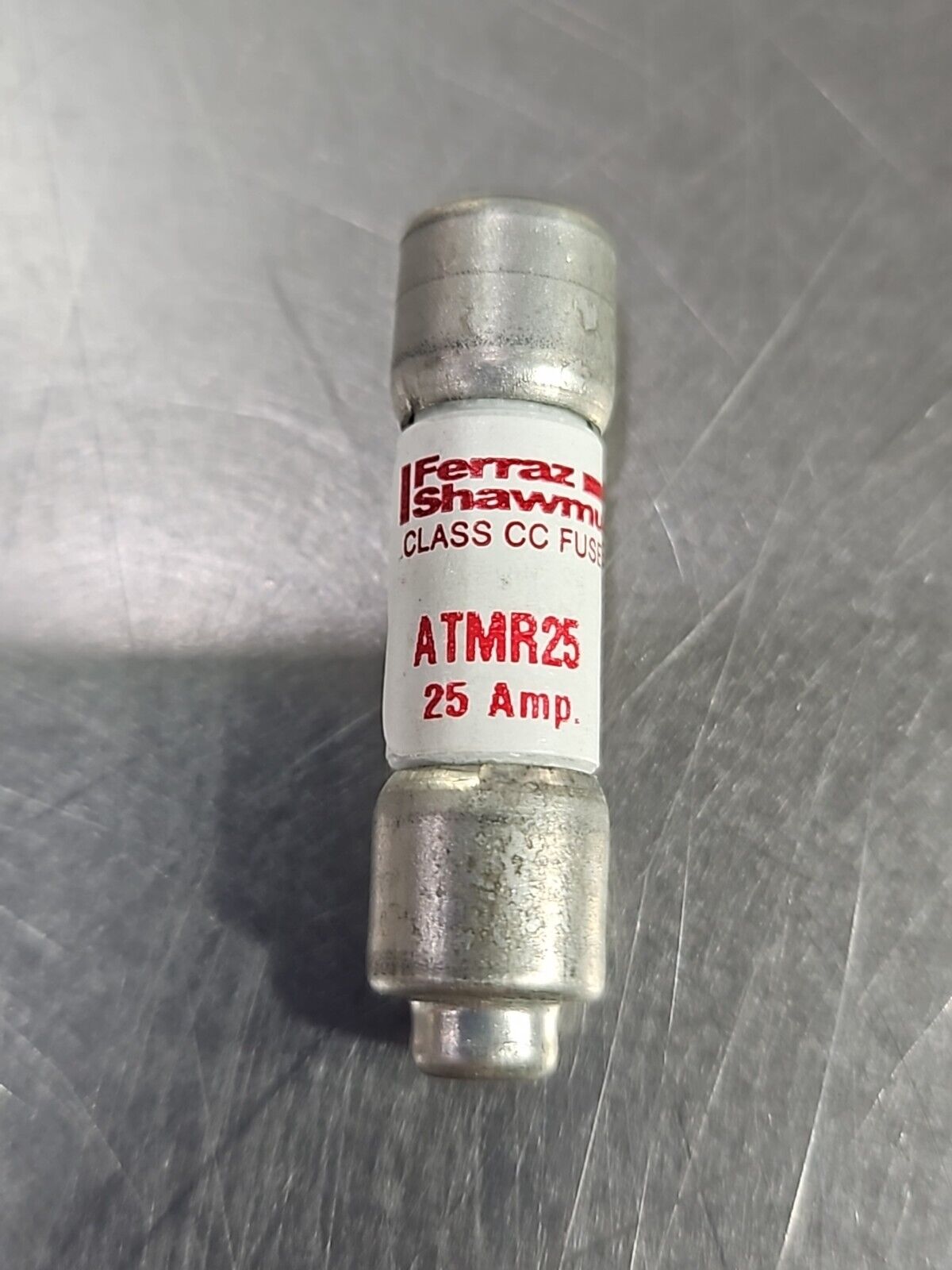 Ferraz Shawmut ATMR25 Fuse Class CC Fast Acting 25 A.                   Loc 4G-1
