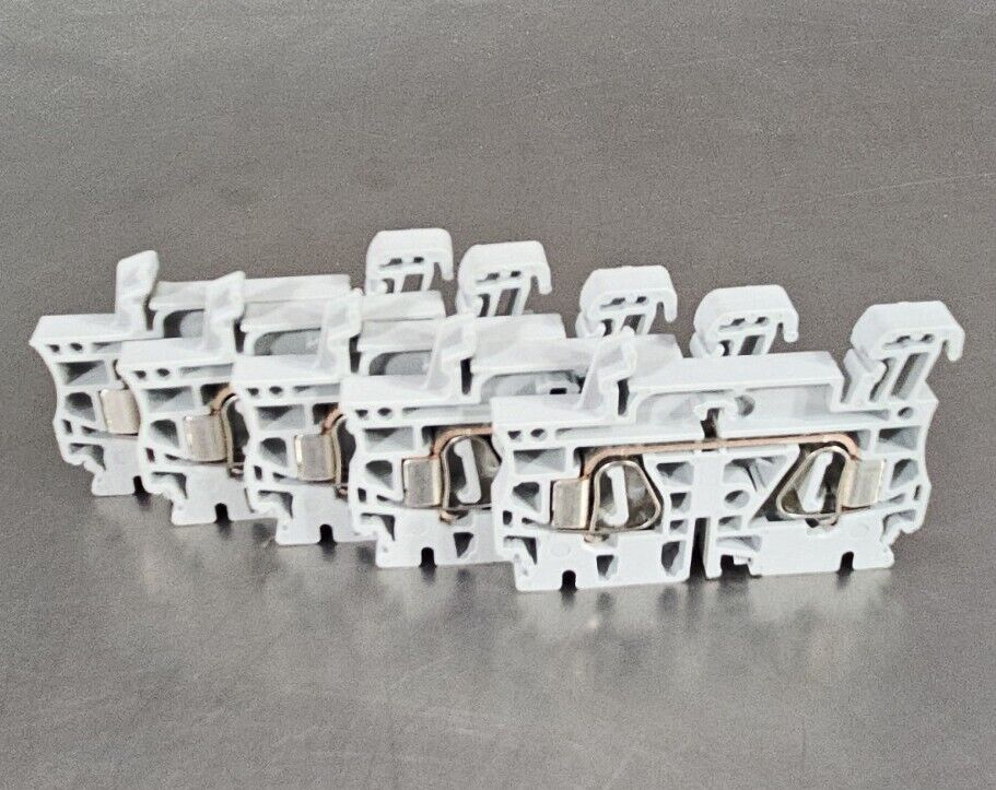 ALLEN-BRADLEY 1492-L3. TERMINAL BLOCK 600V 25A - LOT OF 5.             Loc 3E-27