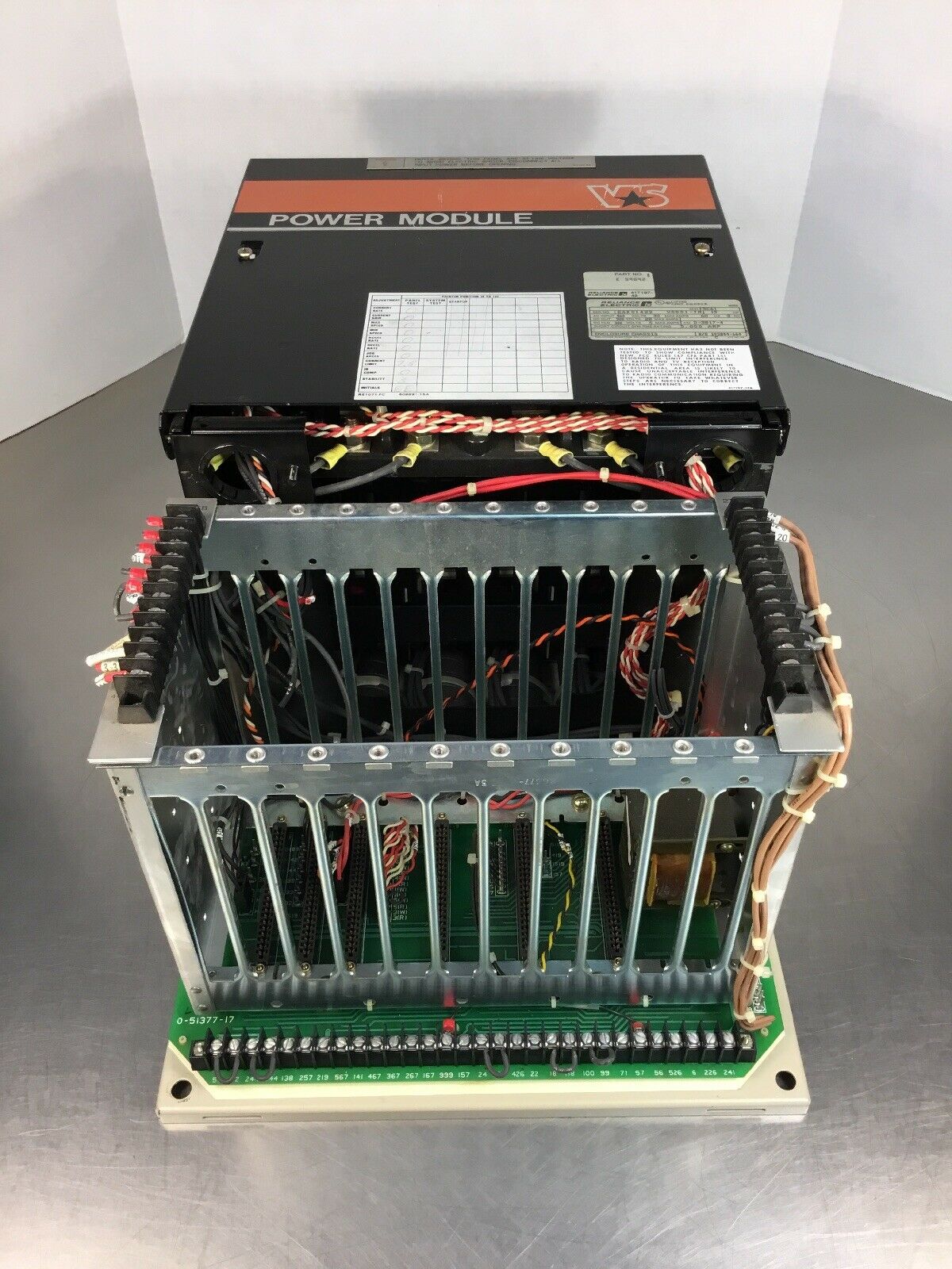 RELIANCE ELECTRIC P/N 801429-1SB V*S POWER MODULE M/N 15C61 P/N E 59092   1E