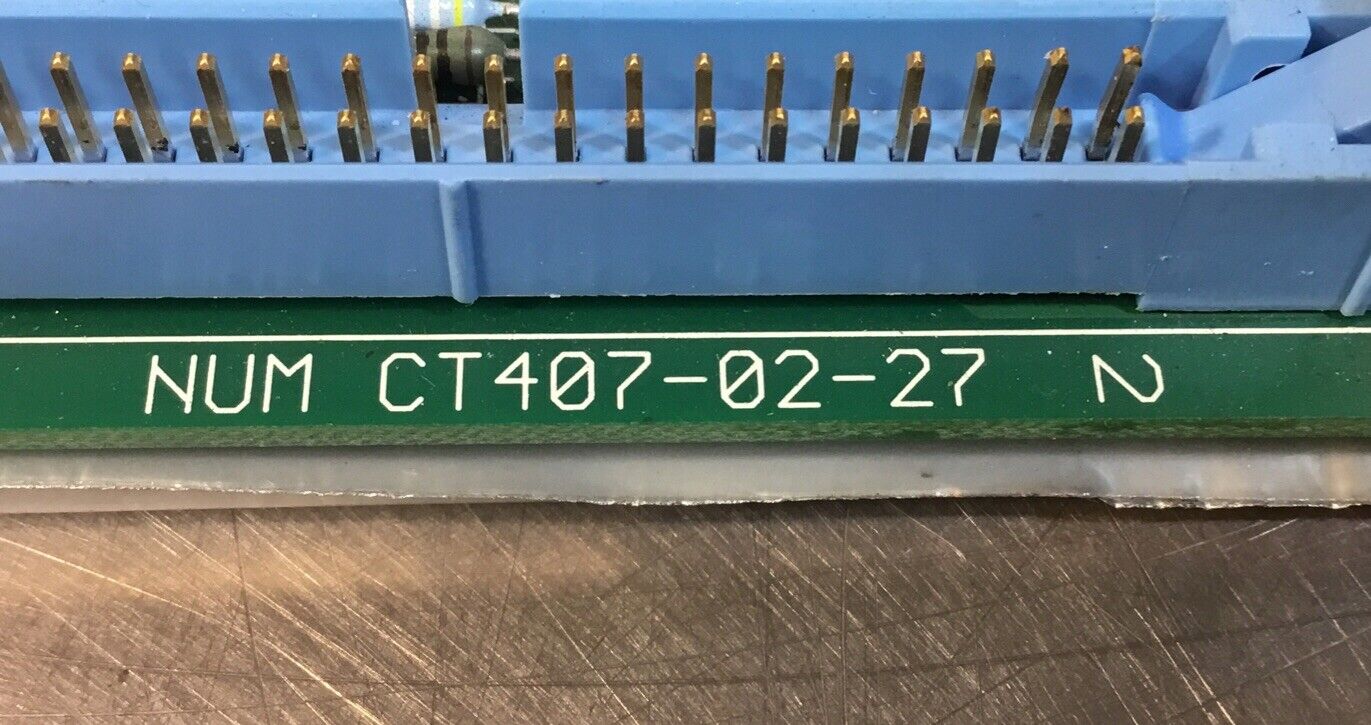 NUM CT407-02-27 + CT425A Control Board For Telemecanique MBVA1200Q23    3B