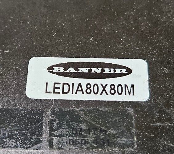 BANNER LEDIA80X80M INFRARED AREA LIGHT.                                Loc6E-21