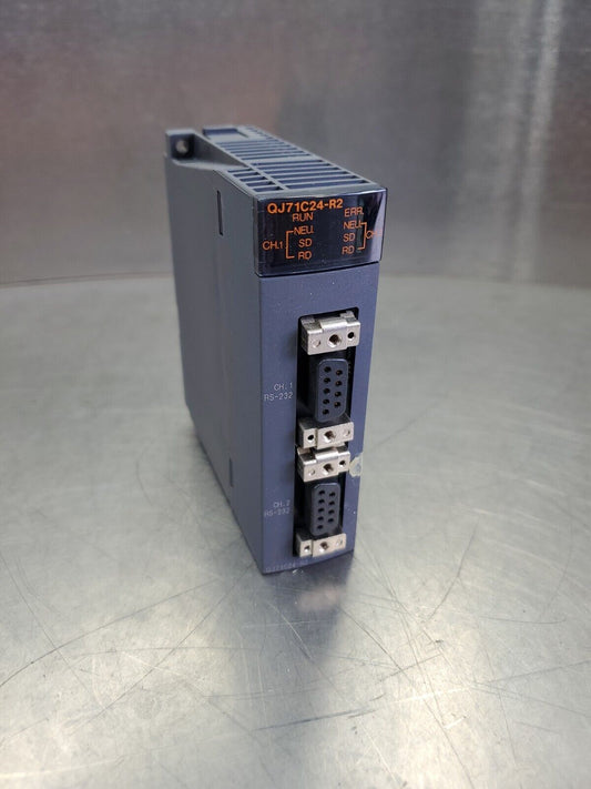 Mitsubishi QJ71C24N-R2 MELSEC-Q RS-232 Unit.                               3E-46
