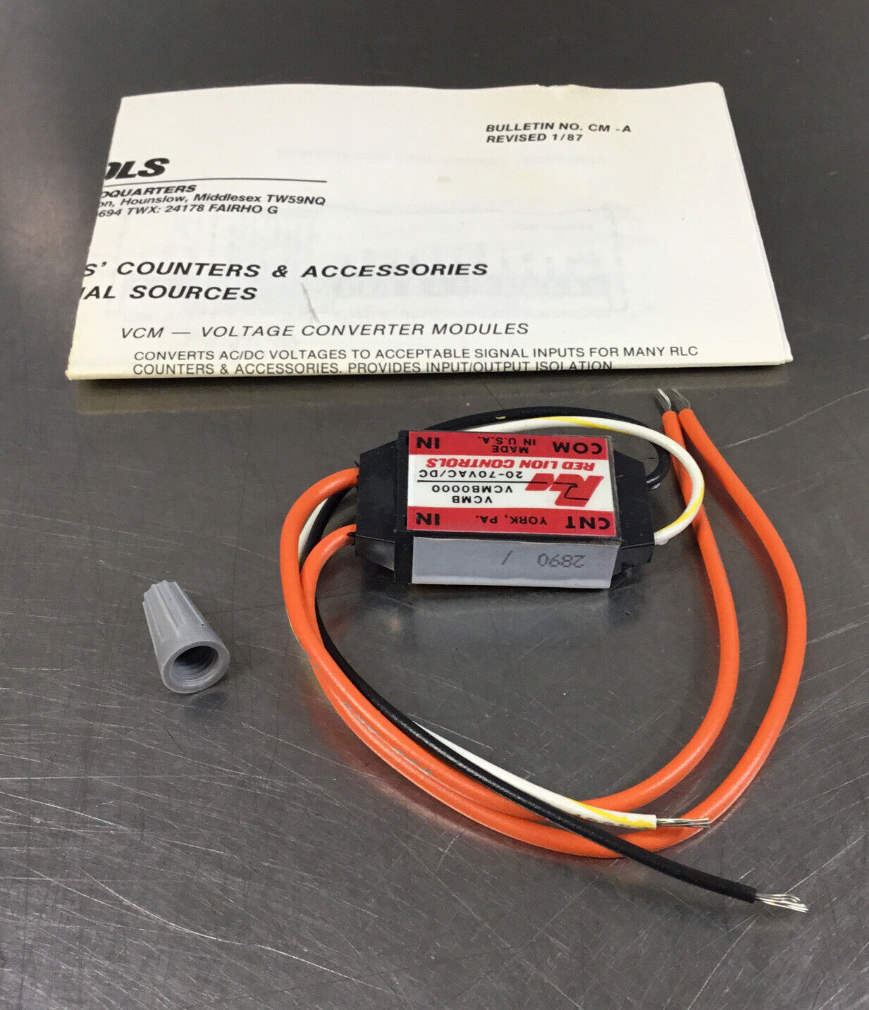 RED LION CONTROLS  VCMB0000  VOLTAGE CONVERTER MODULE   3D-31