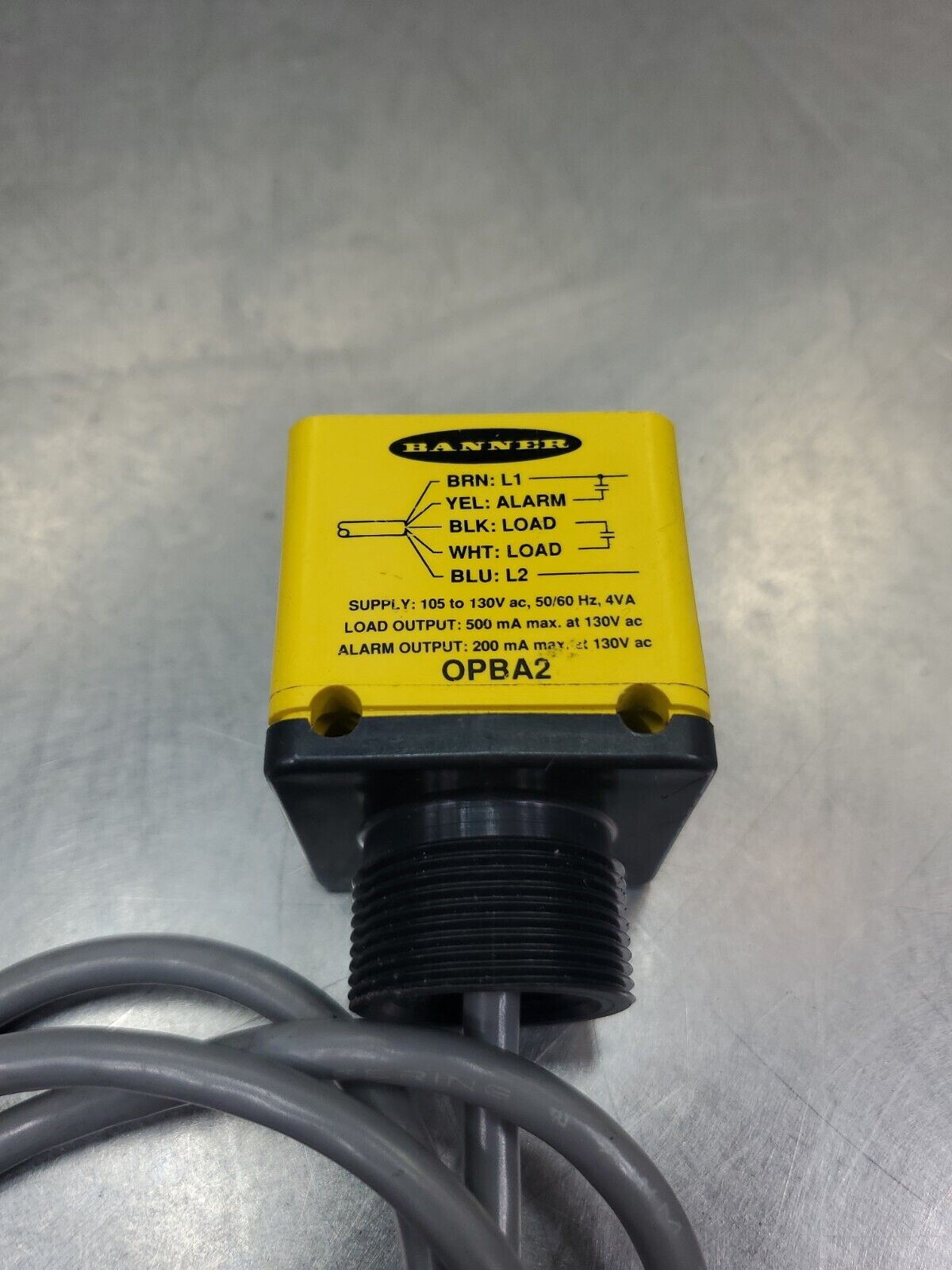BANNER OPBA2 OMNI-BEAM AC POWER BLOCK.                                     3E-26