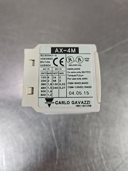 Carlo Gavazzi AX-4M (AX-4MS-40). Loc 4G-1