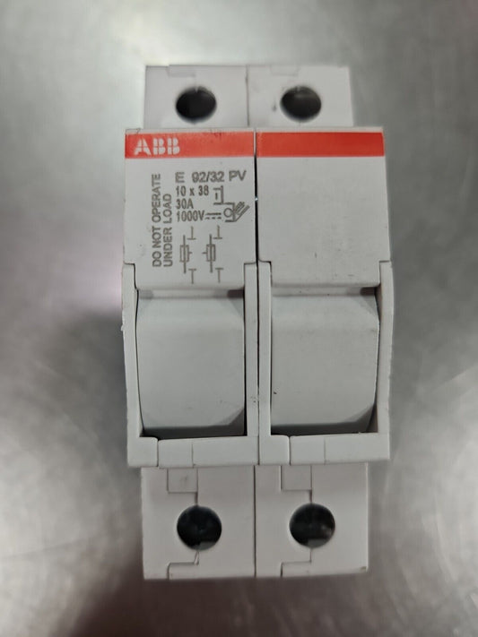 ABB E 92/32 PV 30A Fuseholder Overcurrent Protector Module                Loc 4G