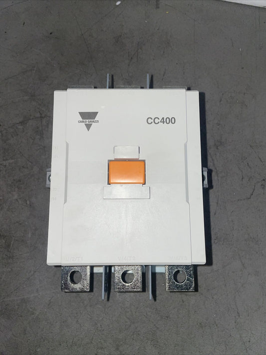 CARLO GAVAZZI  CC400S  CONTACTOR  400AMP 100-240VAC or 100-220VDC Coil @2B