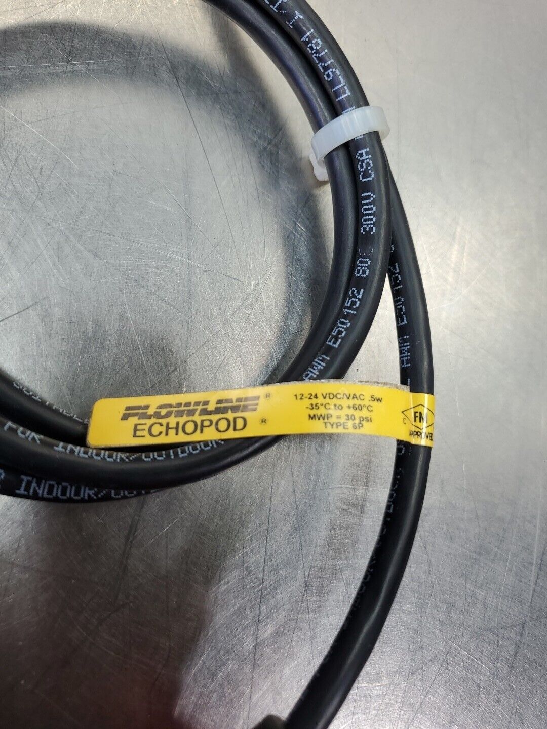 FLOWLINE DS14-0 ECHOPOD 12-24VDC/VAC Ultrasonic Level Sensor.              5E-17