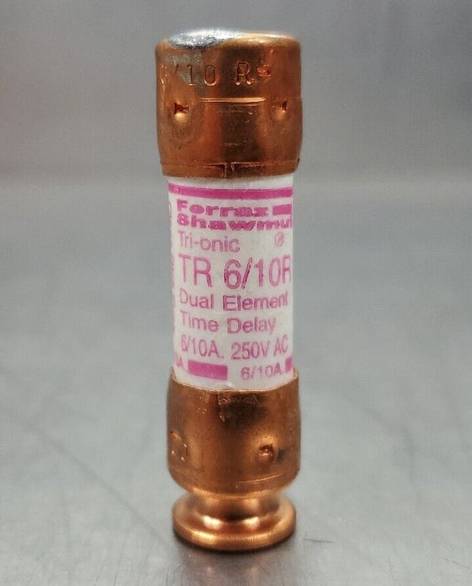 Ferraz Shawmut TR1-6/10R Tri-onic Fuse - 6/10Amp 250V.                  4D-BOX#2