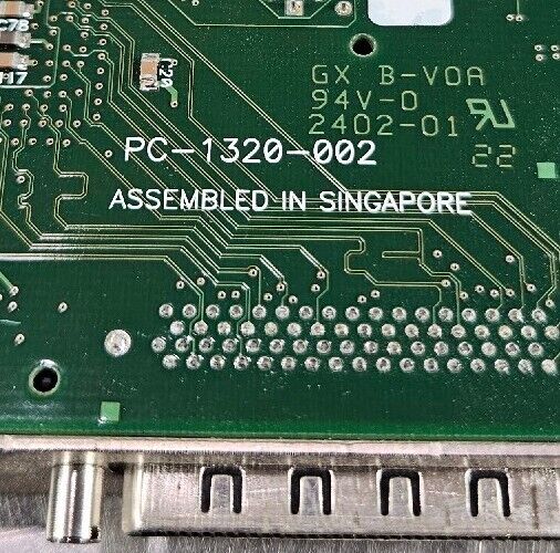 Adaptec 2100S Controller Adapter Card (PC-1320-002)                    Loc 3D-27