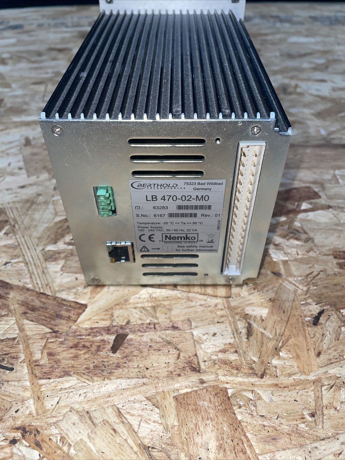 BERTHOLD TECHNOLOGIES  LB 4710-02-M0 SWITCH @1B