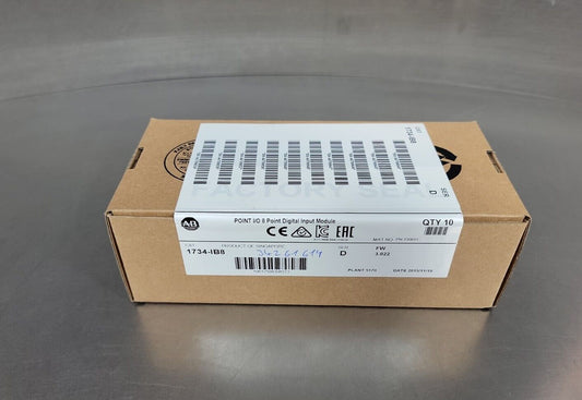 (10 Units) New Sealed Allen Bradley 1734-IB8 / D 8 Pt Digital Input Mod loc3E-28