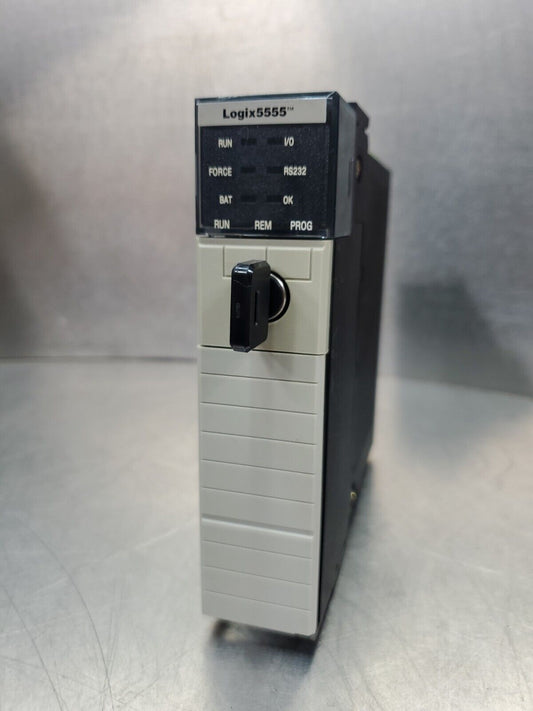 Allen-Bradley 1756-L55/A Logix Processor Unit w/1756-M14/A Exp. Module.    3C-18