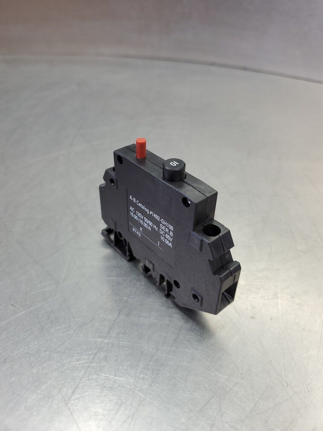 Allen Bradley 1492-GH100 Ser. B 10A Circuit Breaker.                       4B-21