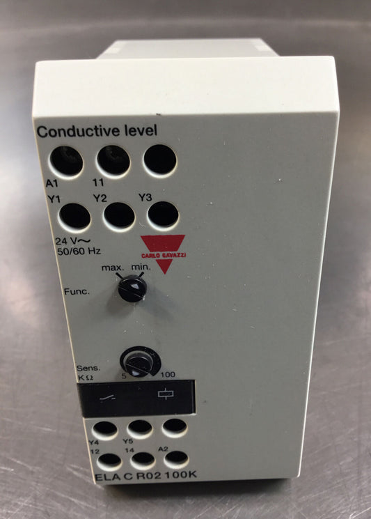 CARLO GAVAZZI  ELACR02100K  Level Control Relay Conductive 24VAC    4C