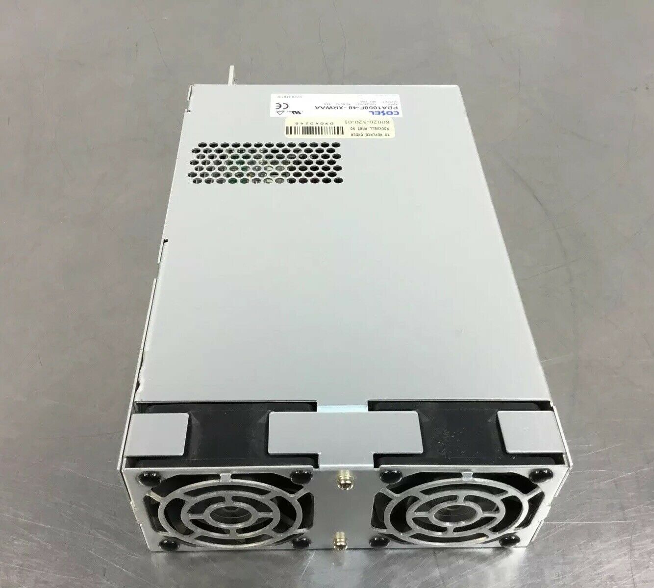COSEL PBA1000F-48-XRWAA Power Supply Out:48V 22A In:100-240VAC 13A.    4H